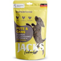Produktbild von JACKS Splitter Soft Pute & Gans Getreidefreies Trockenfleisch 90g - 90 g