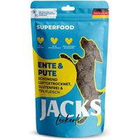 Produktbild von JACKS Splitter Trockenfleisch Ente & Pute getreidefrei 90g - 90 g