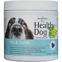 Produktbild von Jacob Hooy Healthy Dog Hip & Joint Gelenk-Supplement für Hunde hypoallergen mit Ente 80 Stück 240g