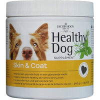 Produktbild von Jacob Hooy Healthy Dog Skin & Coat Funktionssnack Ente Hypoallergen 240g