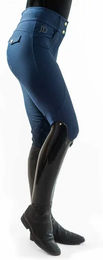 Produktbild von JAD Reithose Damen Jasmine Full Grip Blau XS Ganzjährig