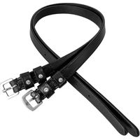 Produktbild von JAD Sporenbänder Attack Classy aus Leder Schwarz 51 cm