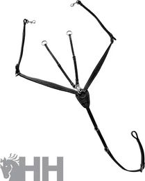 Produktbild von Jagdhalsband für Pferde Hispano Hipica aus Leder in Schwarz