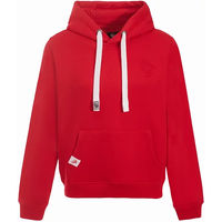 Produktbild von Jaly Reit-Hoodie Damen Fleece Sweatshirt mit Reißverschluss Rot Größe S