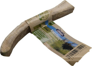Produktbild von Jama Elch Geweihstück halb Monoprotein Naturkauartikel M 60-90g