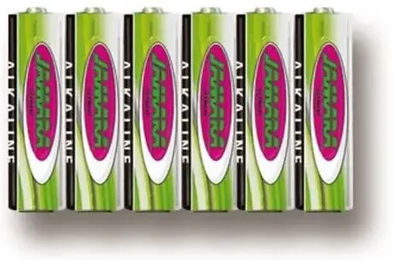 Produktbild von Jamara Supercell Alkaline AA Batterien 5V 2300mAh 6er Pack