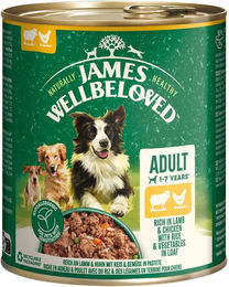 James Wellbeloved Adult Hundefutter Pastete Lamm und Huhn hypoallergen 6x800 g – Bild 1 von 1