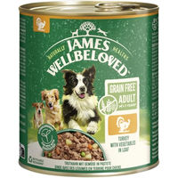 Produktbild von James Wellbeloved Adult Hundepatete Truthahn Getreidefrei Hypoallergen 6 x 800 g - 6 x 800 g