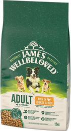 James Wellbeloved Adult Hundetrockenfutter Truthahn Hypoallergen 12 kg - 2 x 12 kg – Bild 1 von 4