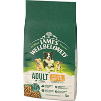 Produktbild von James Wellbeloved Adult Hundetrockenfutter Truthahn Hypoallergen 12 kg - 2 x 12 kg