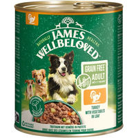Produktbild von James Wellbeloved Adult Truthahn Pastete Getreidefrei 6x800 g