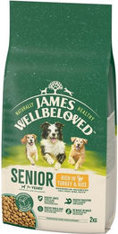 James Wellbeloved Hund Senior Trockenfutter Hypoallergen Truthahn 2 kg - 2 kg – Bild 1 von 13