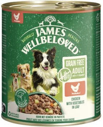James Wellbeloved Hundefutter Adult Huhn Pastete Getreidefrei 800 g - 6 x 800 g – Bild 1 von 7