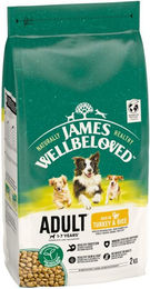 James Wellbeloved Hundetrockenfutter Adult Truthahn & Reis Hypoallergen 2 kg - 2 kg – Bild 1 von 6