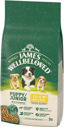 James Wellbeloved Junior Hund Trockenfutter Lamm und Reis Hypoallergen 2 kg - 2 x 2 kg – Bild 1 von 6