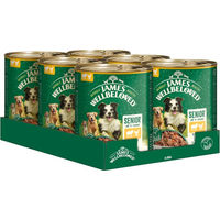 Produktbild von James Wellbeloved Senior Hund Nassfutter Lamm und Huhn Hypoallergenes Paté 12 x 800 g - 12 x 800 g