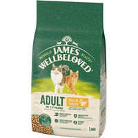 Produktbild von James Wellbeloved Trockenfutter für ausgewachsene Katzen Truthahn Hypoallergen 1,5 kg - 1,5 kg