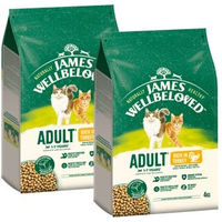 Produktbild von James Wellbeloved Trockenfutter Katze Adult Truthahn Hypoallergen 2x4 kg - 2 x 4 kg