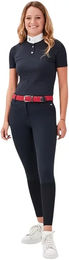 Produktbild von Jamira Reithose Turnier Damen mit Gaze in Blau oder Schwarz Größe 40