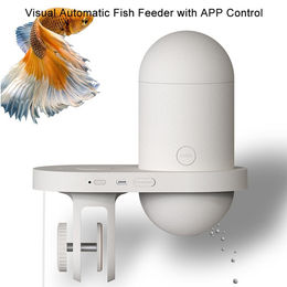 Jawie Smart Futterautomat für Aquarium mit HD Kamera und App-Steuerung via WiFi 230ml - 230 ml – Bild 1 von 13