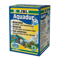 Produktbild von JBL Aquadur Wasseraufbereiter Mineralsalz zur Aufhärtung für Süßwasser Aquarien mit Fischen Garnelen und Schildkröten 250 g