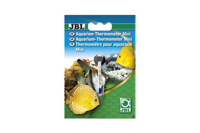 JBL Aquarium Thermometer Mini aus Glas für Fische in Blau und Transparent - 1 Stk. – Bild 1 von 6