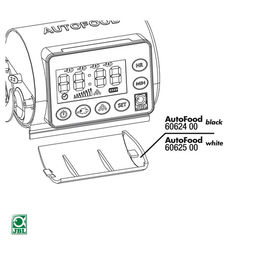 Produktbild von JBL AutoFood Futterautomat Batteriedeckel Weiß
