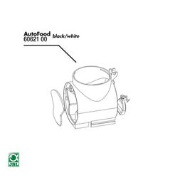 Produktbild von JBL AutoFood Futterbehälter Set transparent aus Kunststoff für Fische