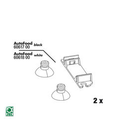 Produktbild von JBL AutoFood White Mulmsauger komplett 2 Sets für Fische in Weiß