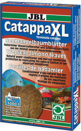 JBL Catappa XL Seemandelbaumblätter für Süßwasser-Aquarien zur Wasseraufbereitung für Fische und Garnelen – Bild 1 von 13