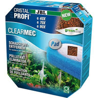 Produktbild von JBL ClearMec plus Pad Filtermedien zur Wasseraufbereitung für Fische und Achatschnecken - 500 ml