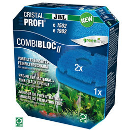 JBL CombiBloc II CristalProfi Vorfiltereinsatz und Feinfilterschaum für Fisch-Aquarien e1502 und e1902 – Bild 1 von 5