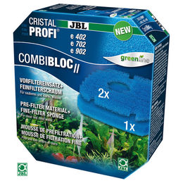 JBL CombiBloc II CristalProfi Vorfiltereinsätze und Filterschaum für Süßwasser-Aquariumfilter – Bild 1 von 7