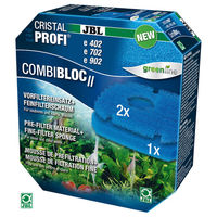 Produktbild von JBL CombiBloc II CristalProfi Vorfiltereinsätze und Filterschaum für Süßwasser-Aquariumfilter