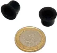 Produktbild von JBL CP F 120/250 Ablassstopfen für Fischbecken Schwarz 2er Pack