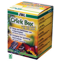 Produktbild von JBL CrickBox Schütteldose zum Bestäuben von Futterinsekten für Reptilien und Bartagamen