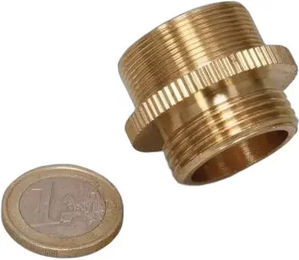 Produktbild von JBL Dest-Aqua In Out Metallischer Pumpenadapter für Fischaquarien