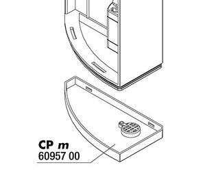 Produktbild von JBL Ersatzteil Bodenplatte CP m greenline für CristalProfi Außenfilter