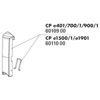 Produktbild von JBL Ersatzteil Set 2x Clips für CristalProfi e15/e1900 Außenfilter Gehäuse aus Kunststoff in Grau