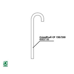 JBL Ersatzteil U-Rohr Ansaug- und Auslaufrohr 12/16mm für Aquarienfilter - 1 Stk. – Bild 1 von 5
