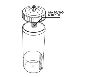 Produktbild von JBL Filtereinsatz Schaumstoff für Bio 80/160 CO2-Anlage 2er Pack
