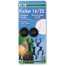 JBL FixSet 12/16 Sauger und Abstandshalter-Set für Aquarium Außenfilter in Schwarz aus Kunststoff – Bild 1 von 4