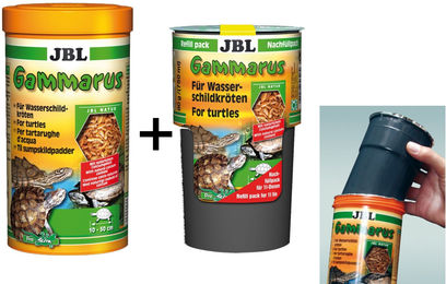 JBL Gammarus Futter für Wasserschildkröten 1,75L Set – Bild 1 von 2