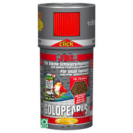 JBL GoldPearls mini Click Fischfutter für Goldfische mit Spirulina-Algen 100 ml – Bild 1 von 1