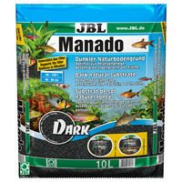 Produktbild von JBL Manado Dark Bodengrund für Süßwasser Aquarien in Schwarz und Braun 10 l - 10 l