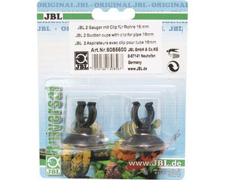 JBL Mulmsauger Clipsauger aus Gummi 16 mm Schwarz 2 Stück – Bild 1 von 4