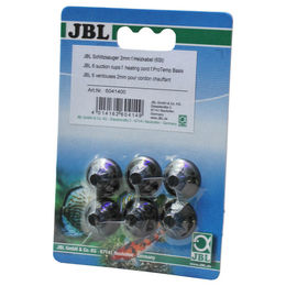 JBL Mulmsauger Schlitzsauger aus Gummi zur Halterung von Heizkabeln für Aquarien und Terrarien 6 Stück – Bild 1 von 5