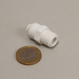 Produktbild von JBL Osmose 1/4 Zoll Fitting gerade aus Kunststoff für Aquarien Weiß - 1 Stk.