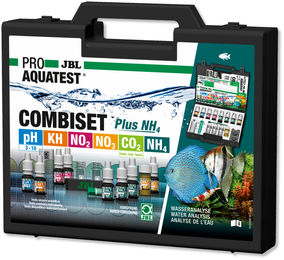 JBL ProAquaTest Combi Set Plus NH4 Wassertest für Süßwasser-Aquarien und Fischteiche – Bild 1 von 8