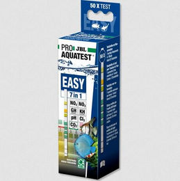 JBL ProAquaTest Easy 7in1 Aquarienwasser-Teststreifen für Fische und Teich 50 Stück – Bild 1 von 11